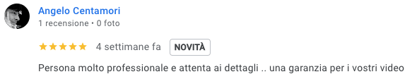 Recensioni Collisioni Lab Video Laboratory su Google - Casa di produzione video